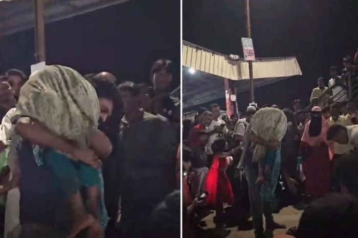 কাঁধে স্ত্রীর লাশ, বুকে সন্তানের নিথর দেহ; কান্নারত মেয়ের হাত ধরে বাবার অসহায় ছুটে চলার দৃশ্য কাঁদালো সবাইকে